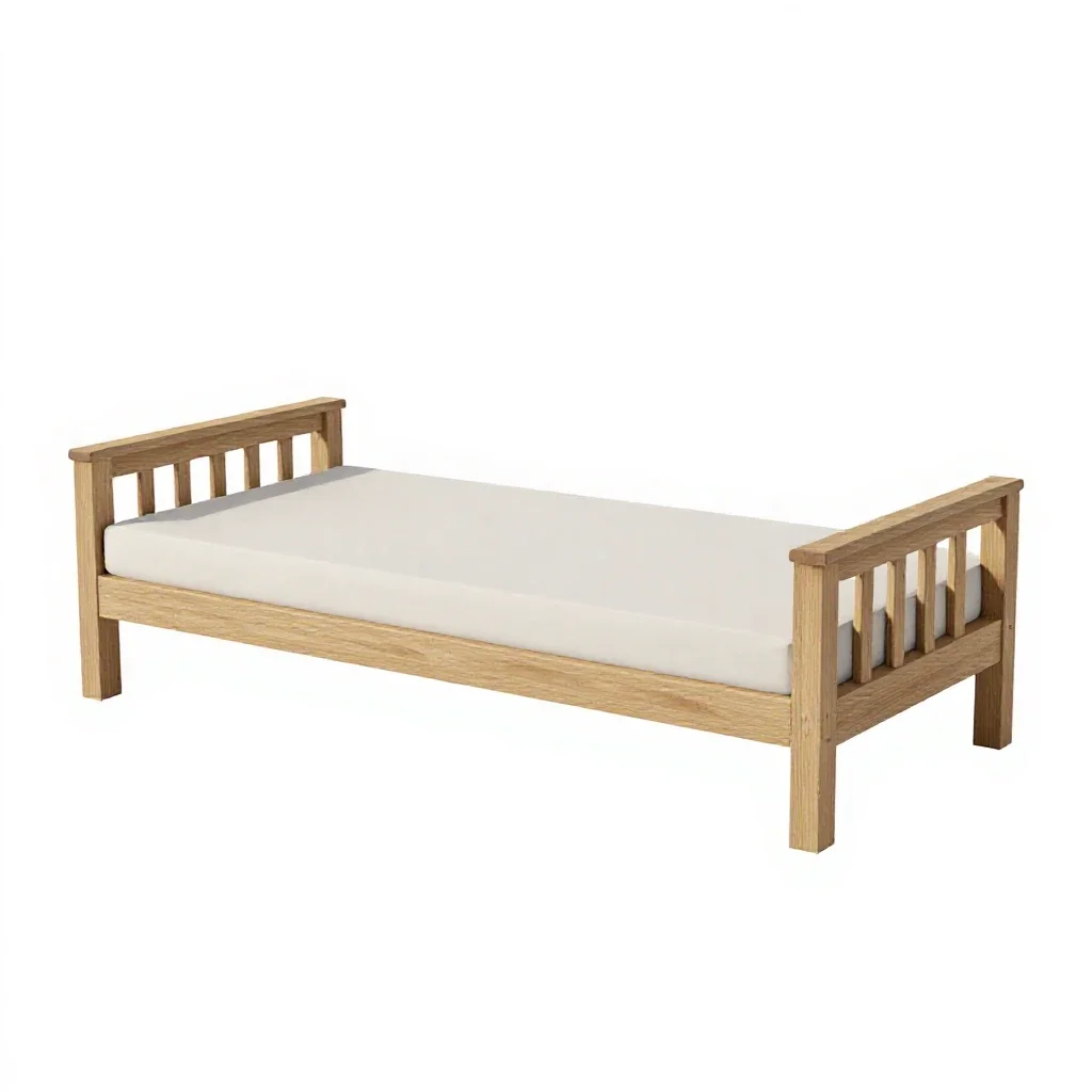 Daybed isolated on a white background