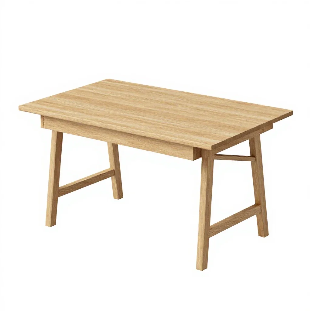 Drafting table isolated on a white background