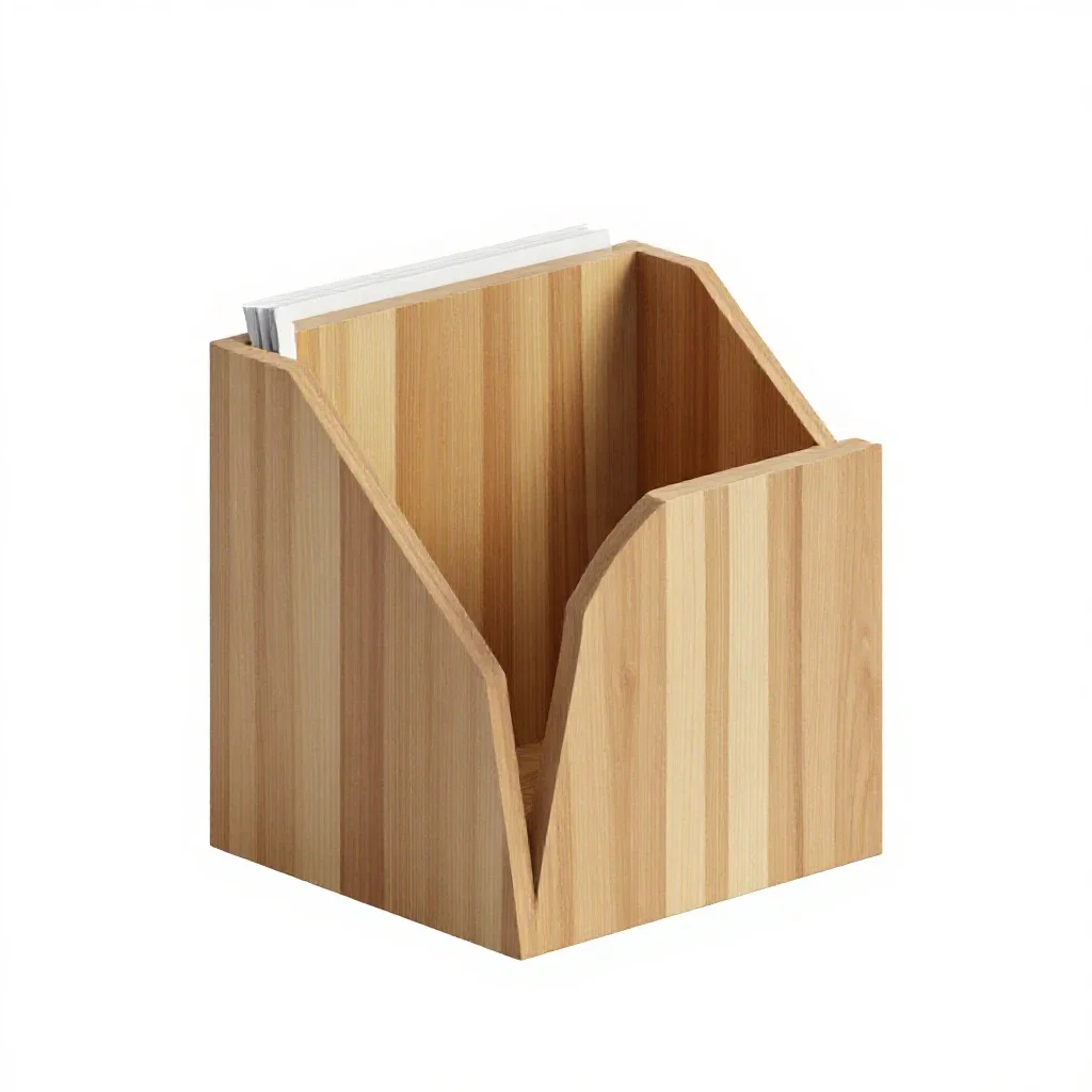 Magazine rack isolated on a white background