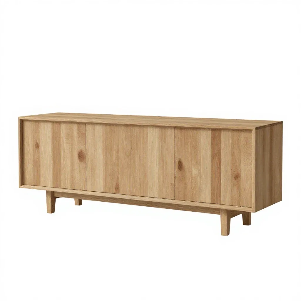 Sideboard credenza isolated on a white background