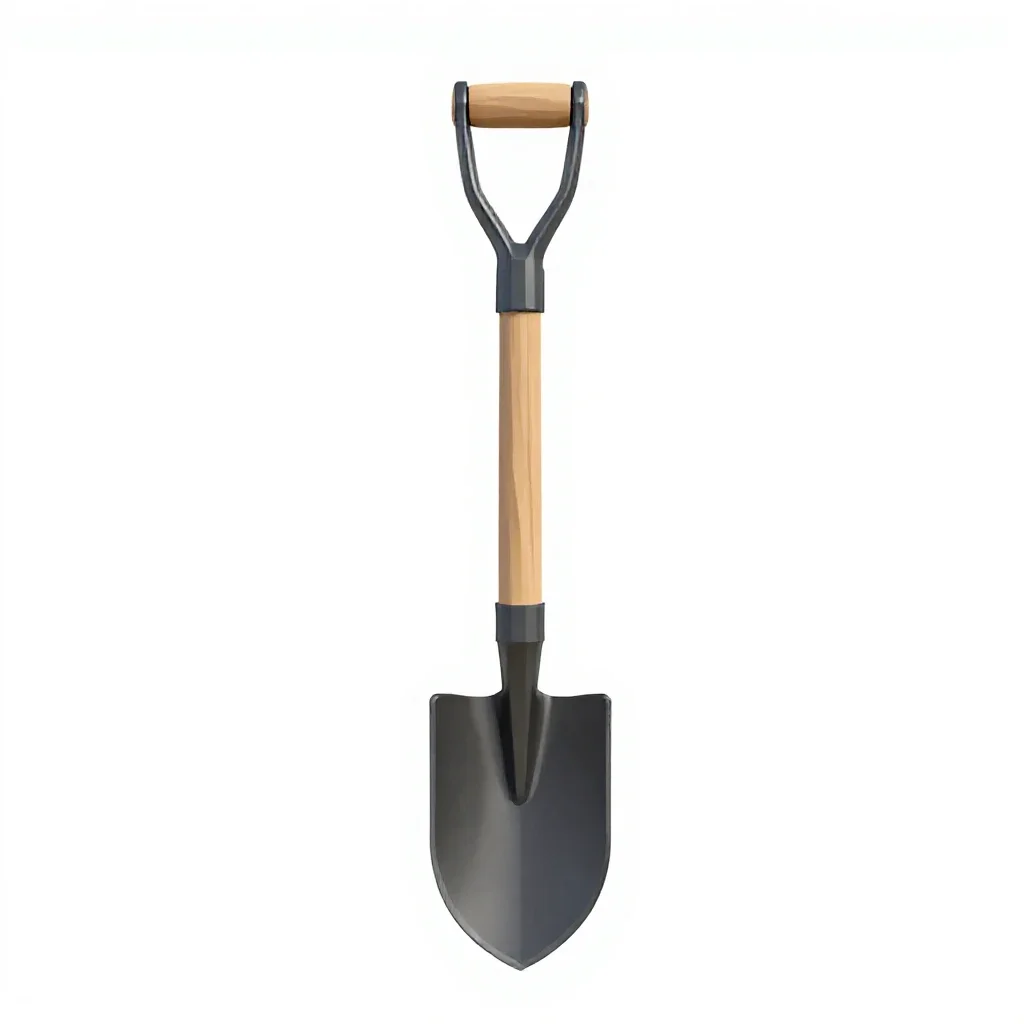 Garden hoe isolated on a white background