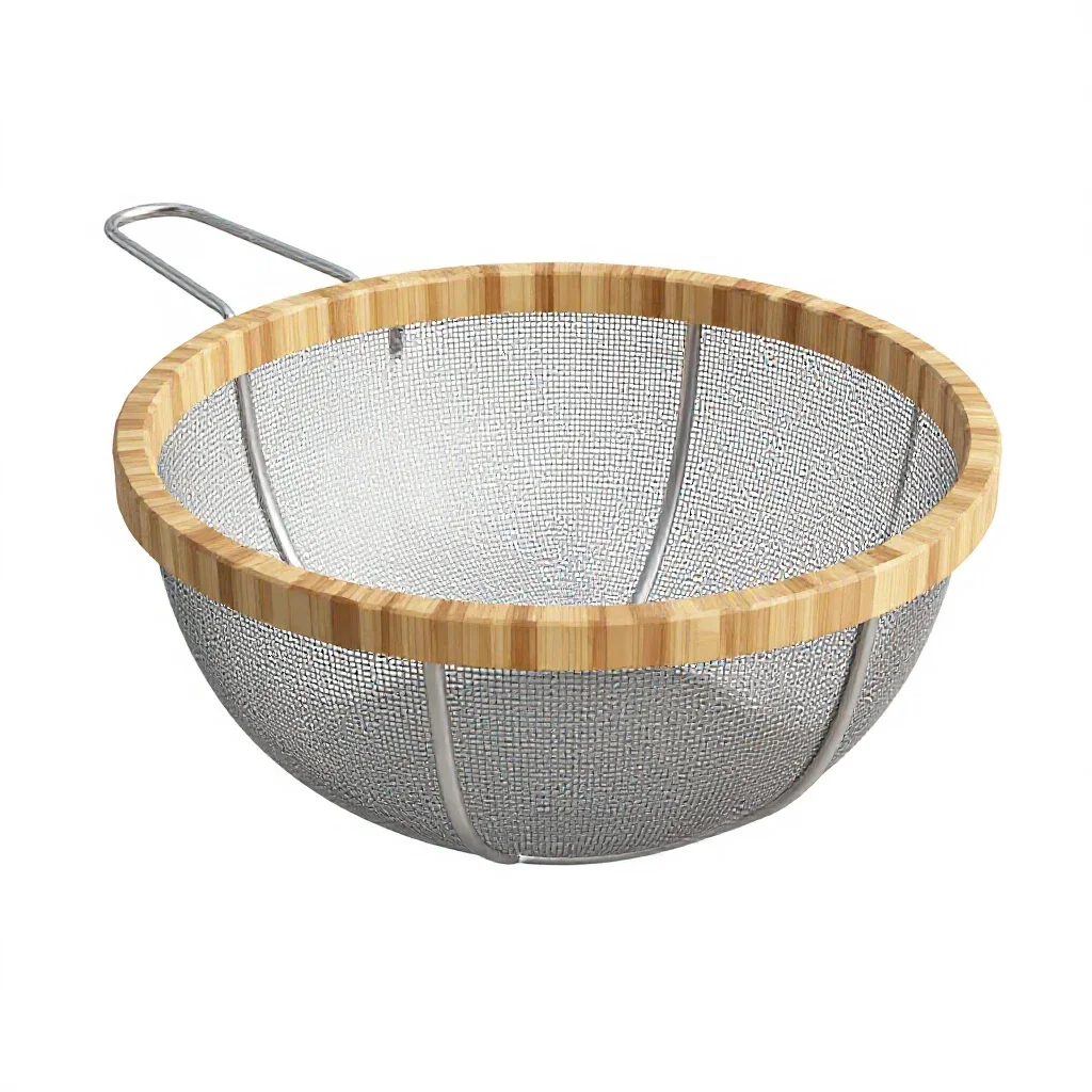 Garden sieve isolated on a white background