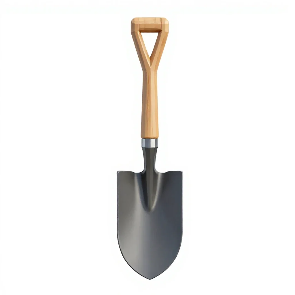Garden trowel isolated on a white background