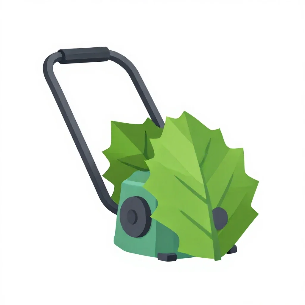 Leaf blower isolated on a white background