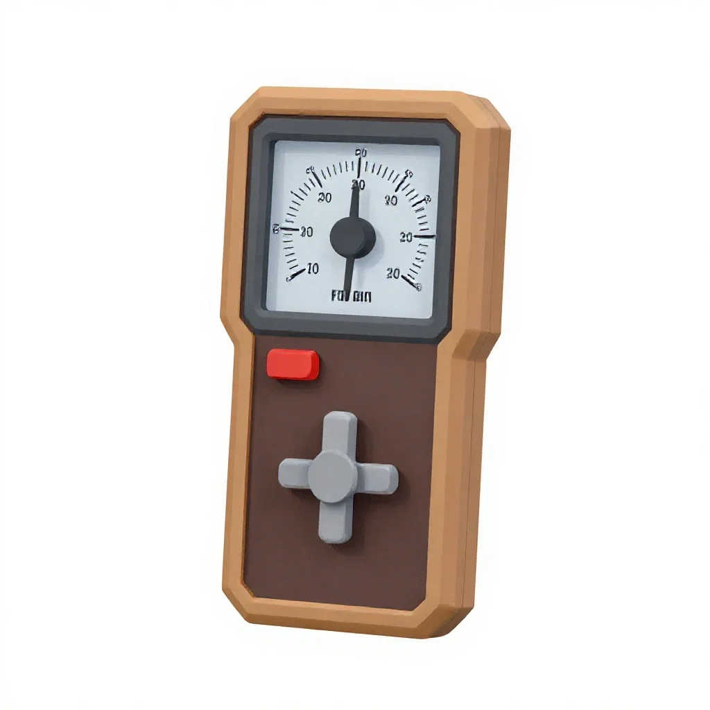 Soil ph meter isolated on a white background