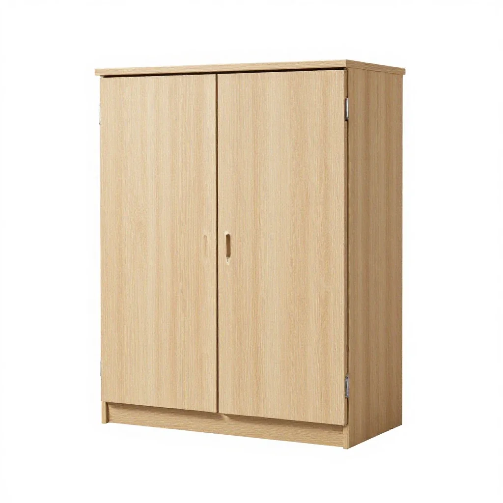 Battery storage cabinet isolated on a white background