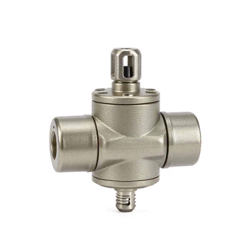 Industrial float switch isolated on a white background