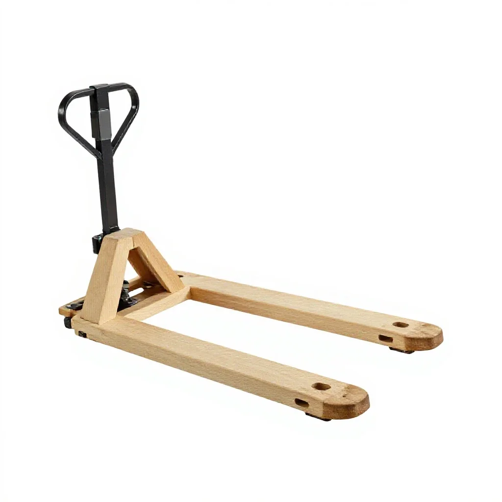 Pallet jack isolated on a white background