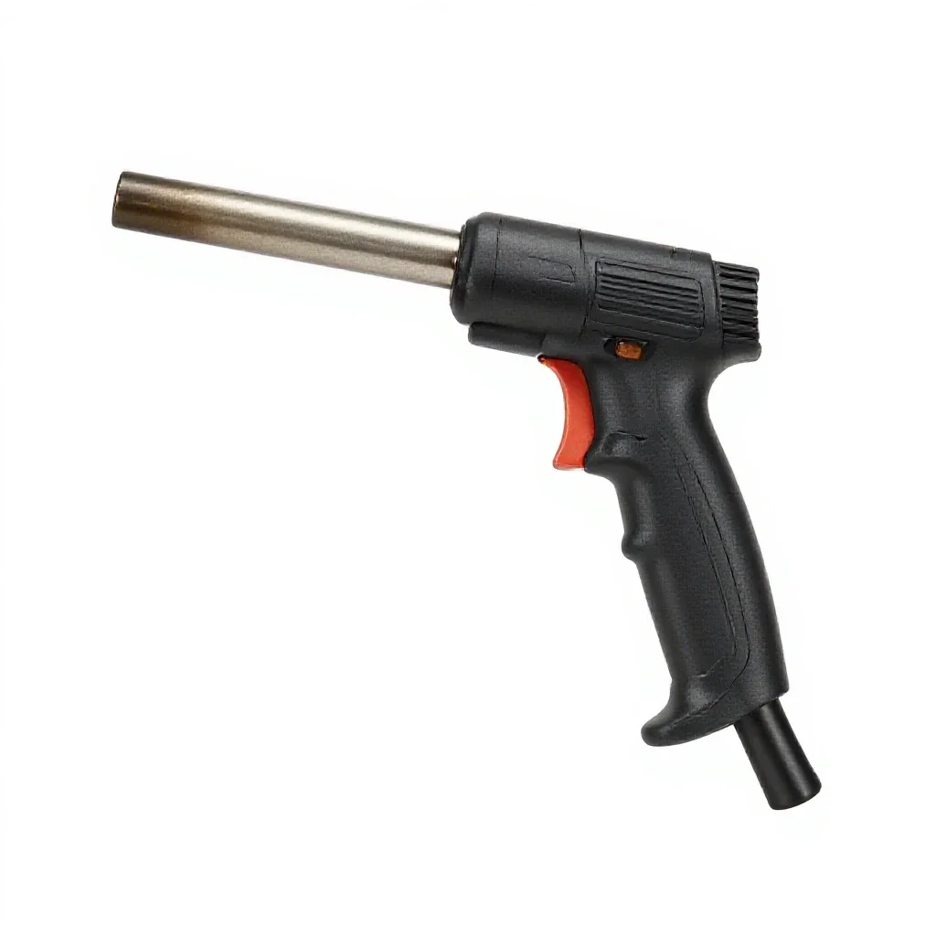 Plasma cutter torch isolated on a white background