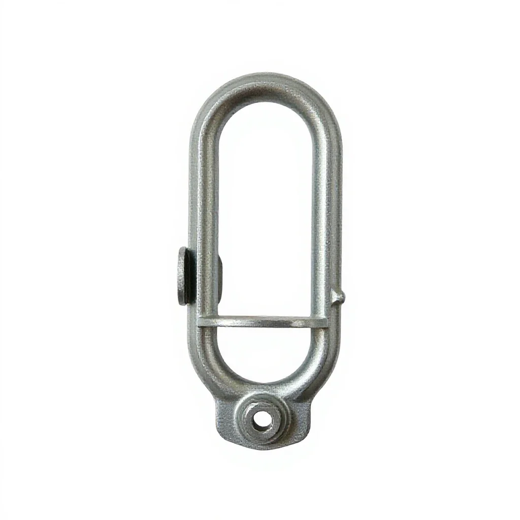 Scaffolding coupler isolated on a white background