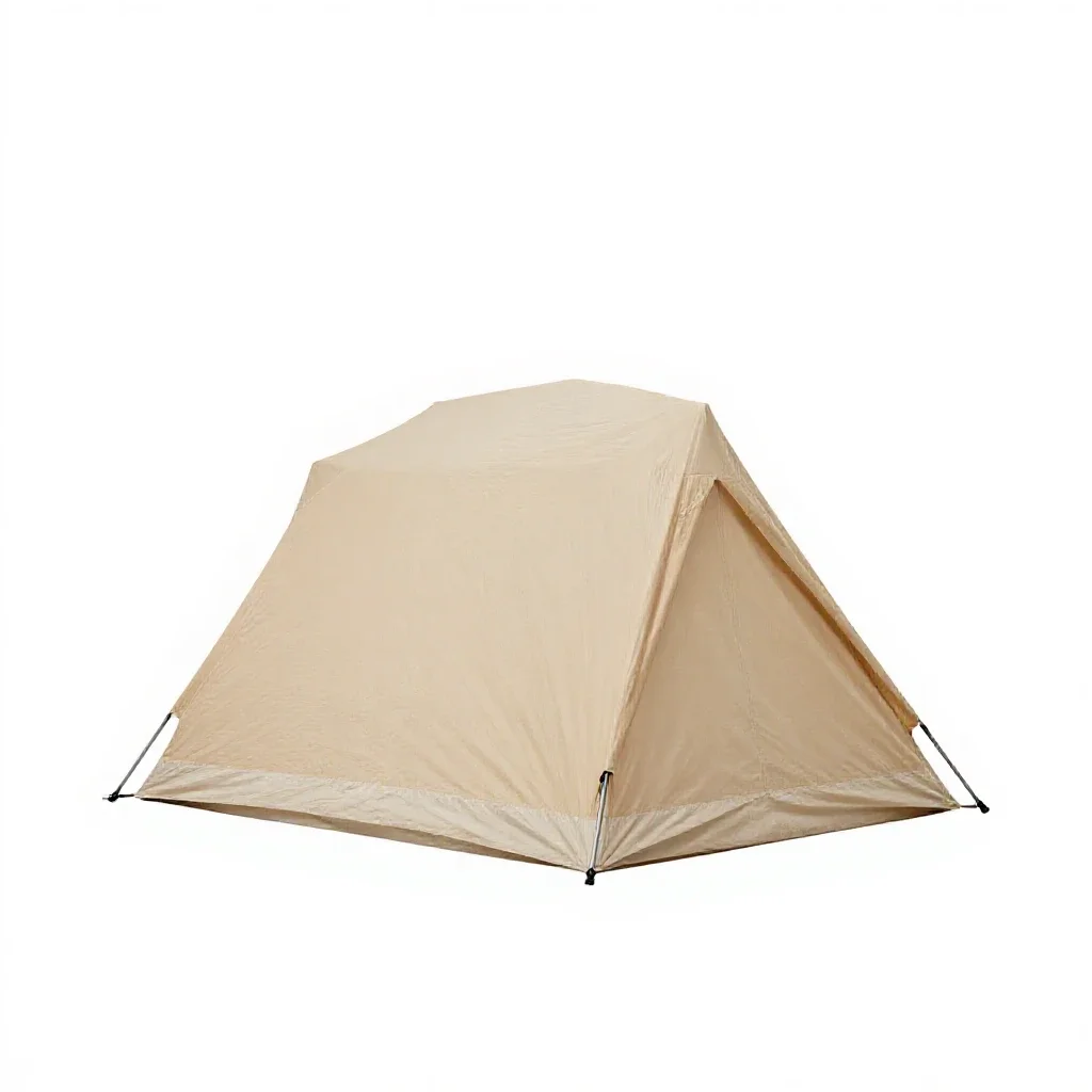 Reading tent isolated on a white background