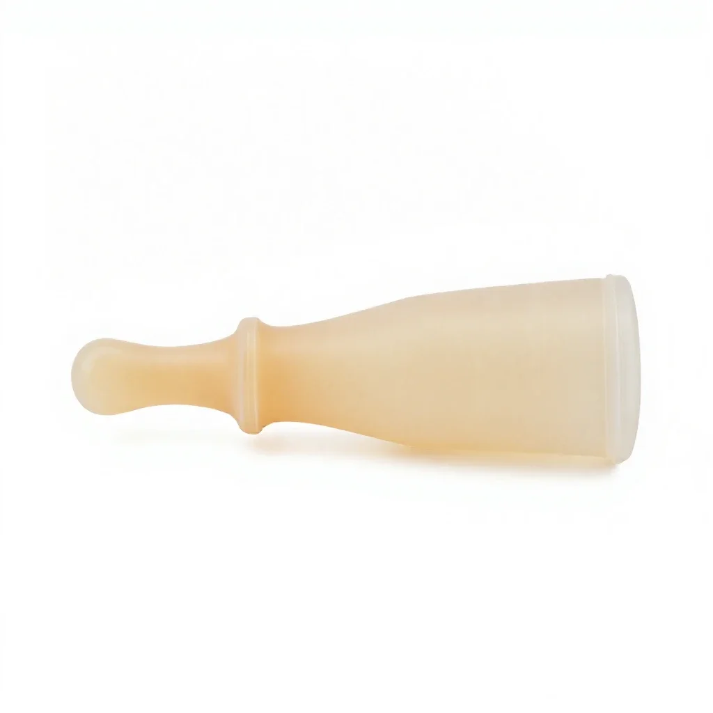 Silicone feeding set isolated on a white background