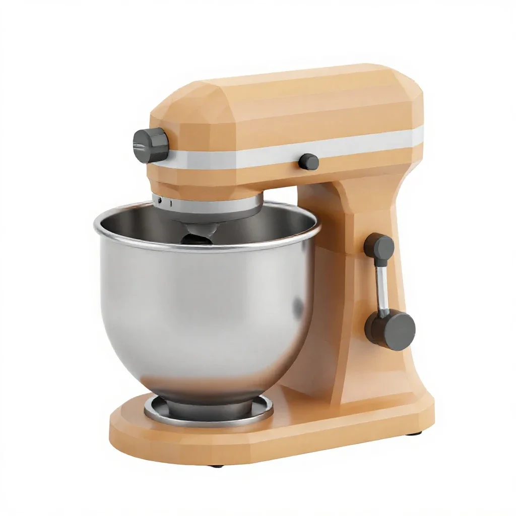 Stand mixer isolated on a white background