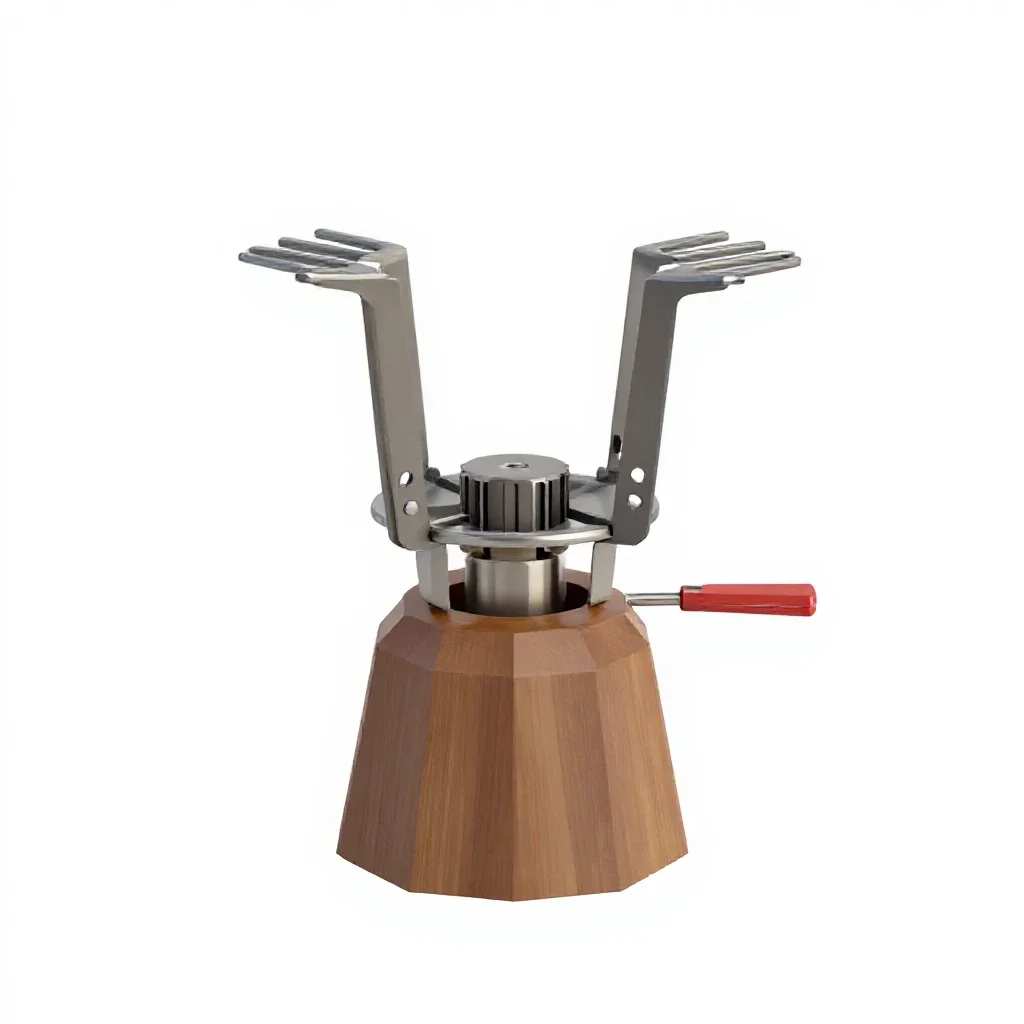 Camp stove isolated on a white background