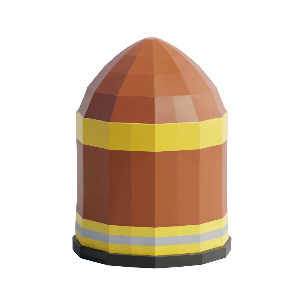 Fire striker kit isolated on a white background