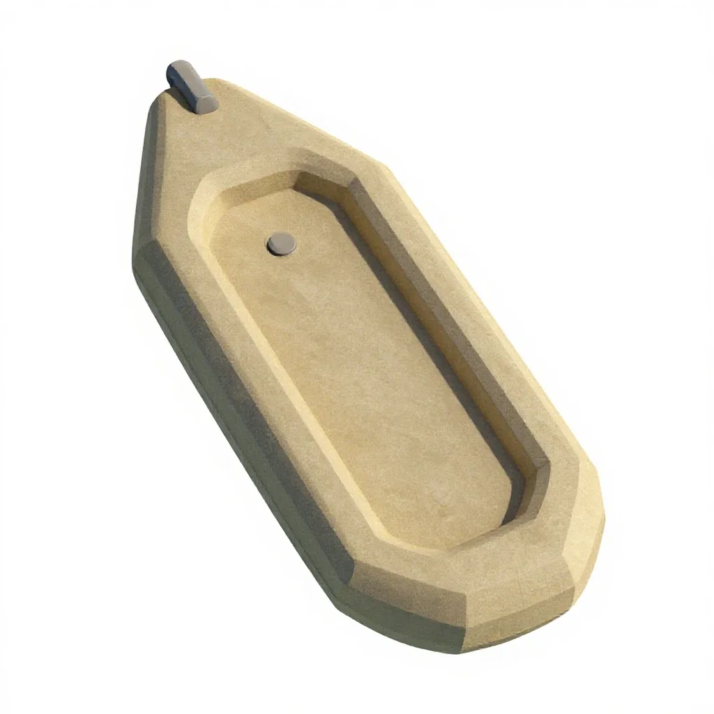 Hydration bladder isolated on a white background