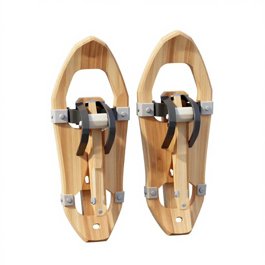 Snow shoe isolated on a white background