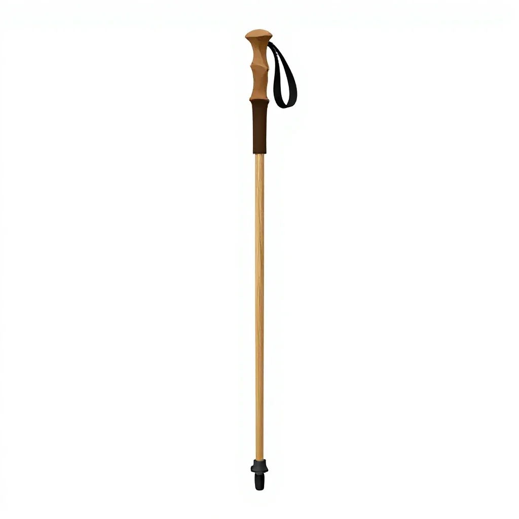Trekking pole isolated on a white background