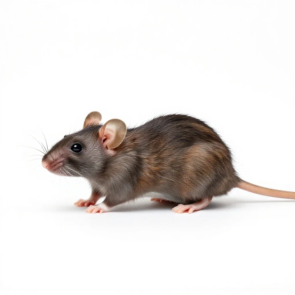 Catnip mouse isolated on a white background