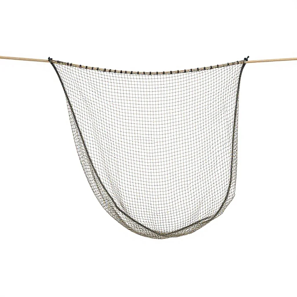 Fish net isolated on a white background