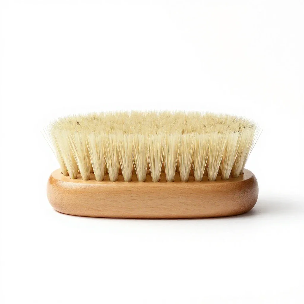 Grooming brush isolated on a white background