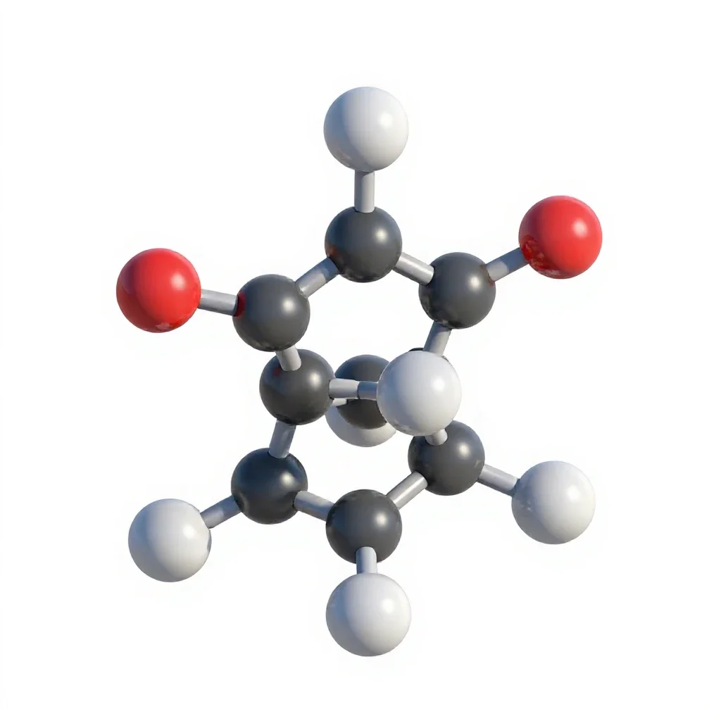 Molecular model kit isolated on a white background