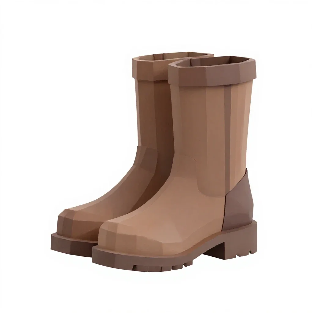 Magnetic boot isolated on a white background