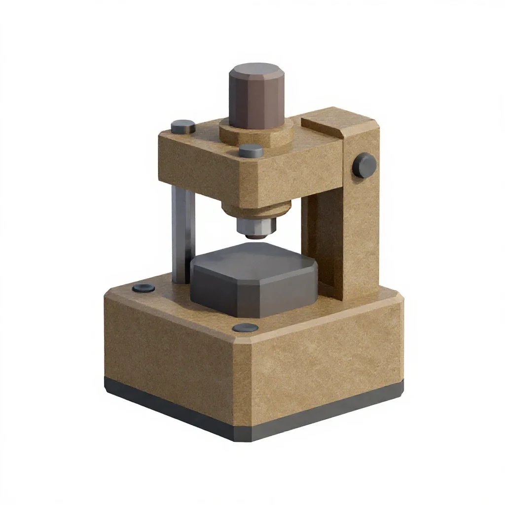 Nano-fabricator unit isolated on a white background