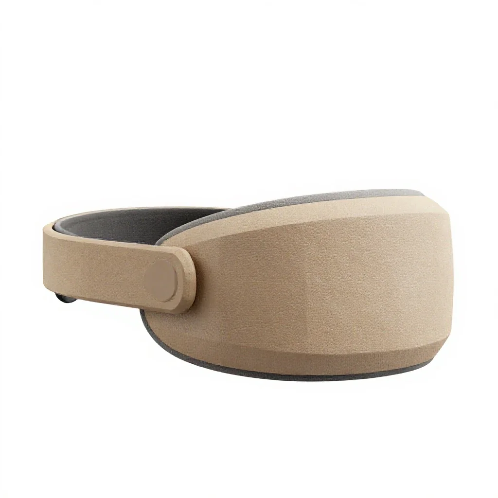 Neural interface headset isolated on a white background