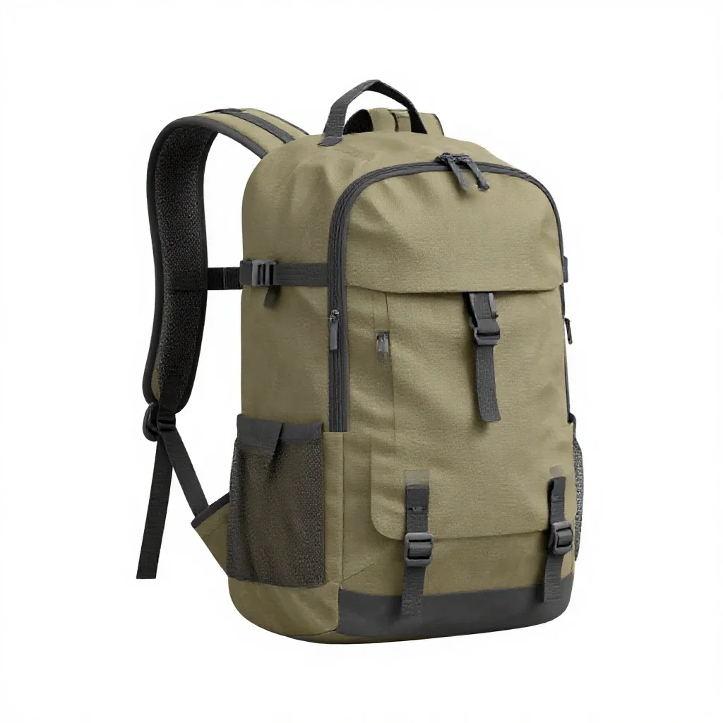 EVA suit backpack isolated on a white background