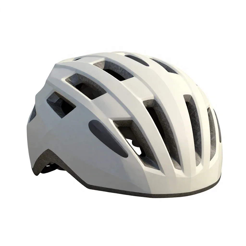 Bicycle helmet isolated on a white background