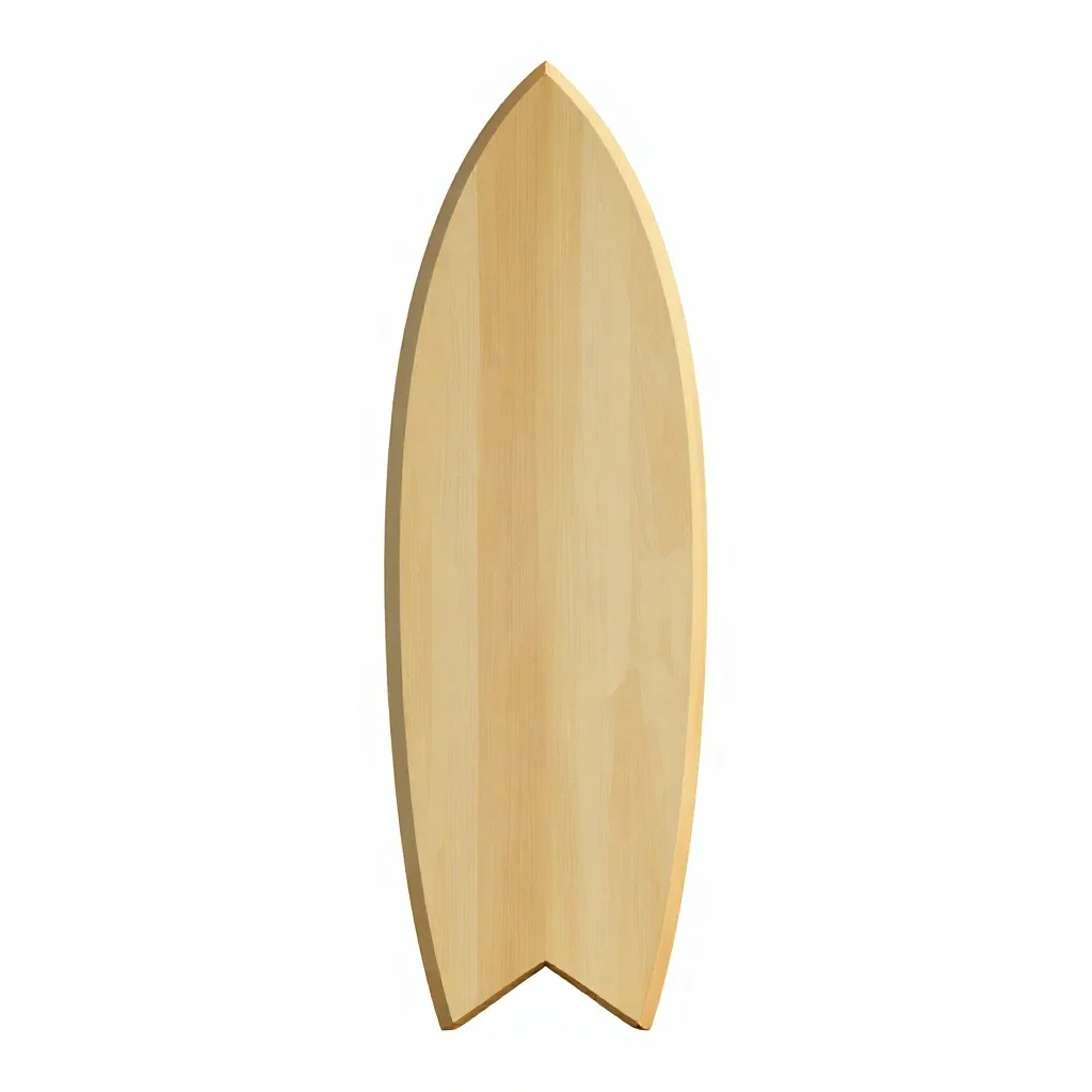Bodyboard isolated on a white background