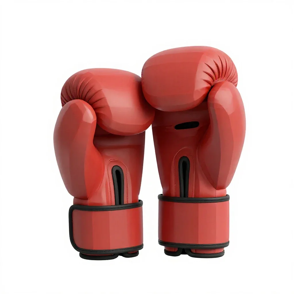 Boxing glove isolated on a white background