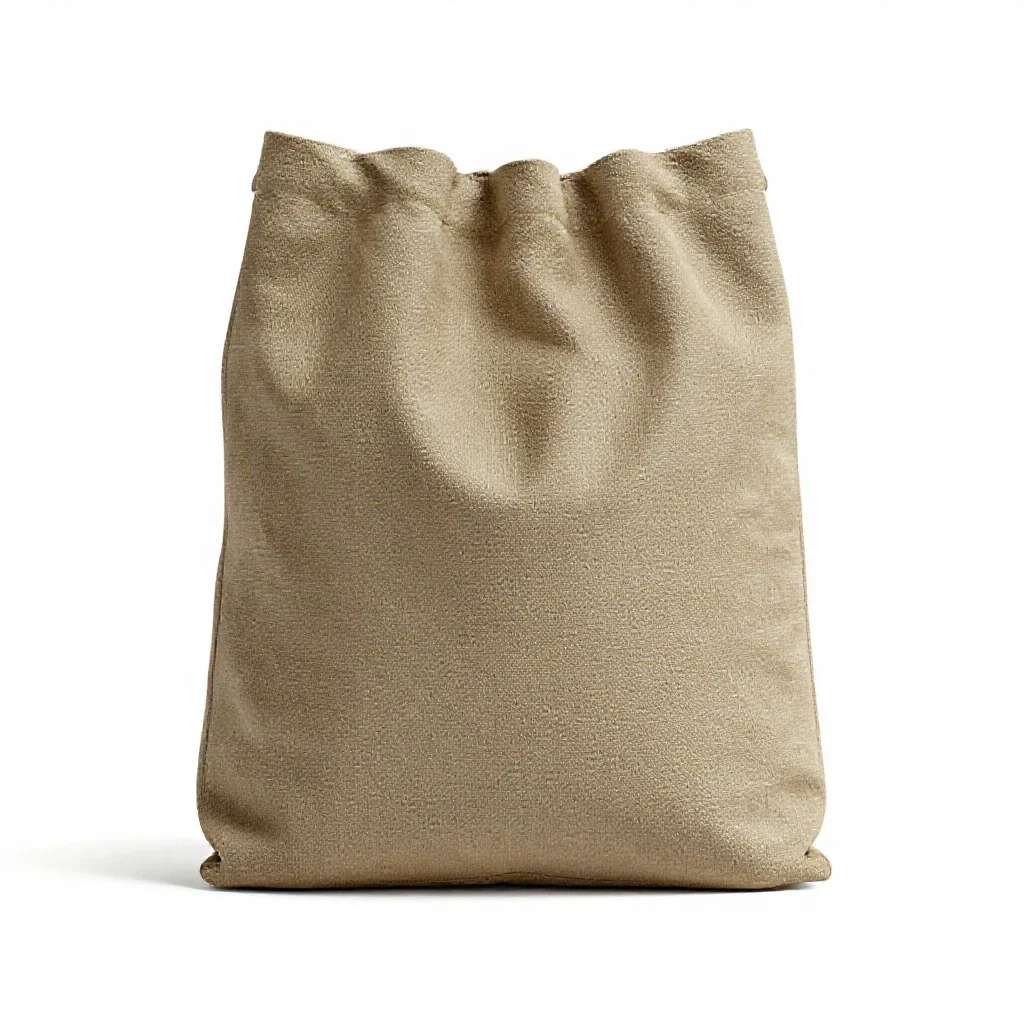 Chalk bag isolated on a white background