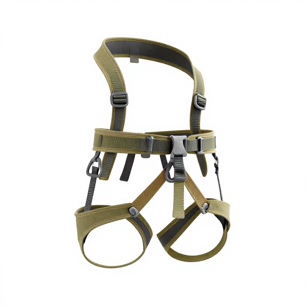 Climbing harness isolated on a white background