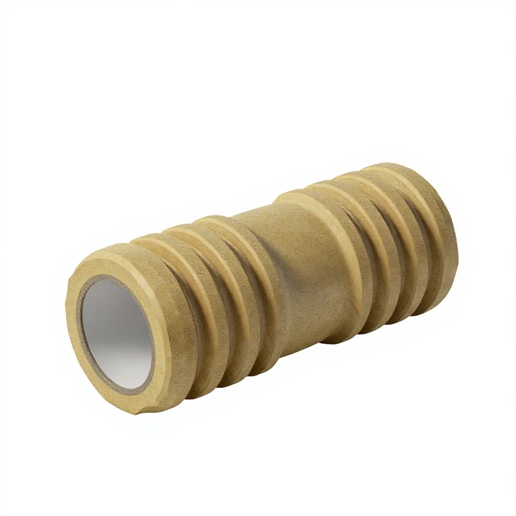Foam roller isolated on a white background