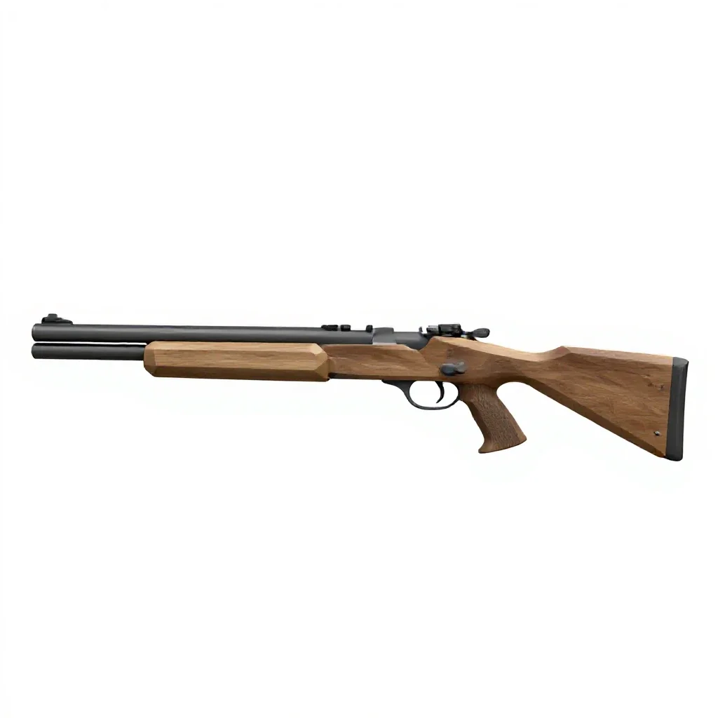 Spearfishing gun isolated on a white background
