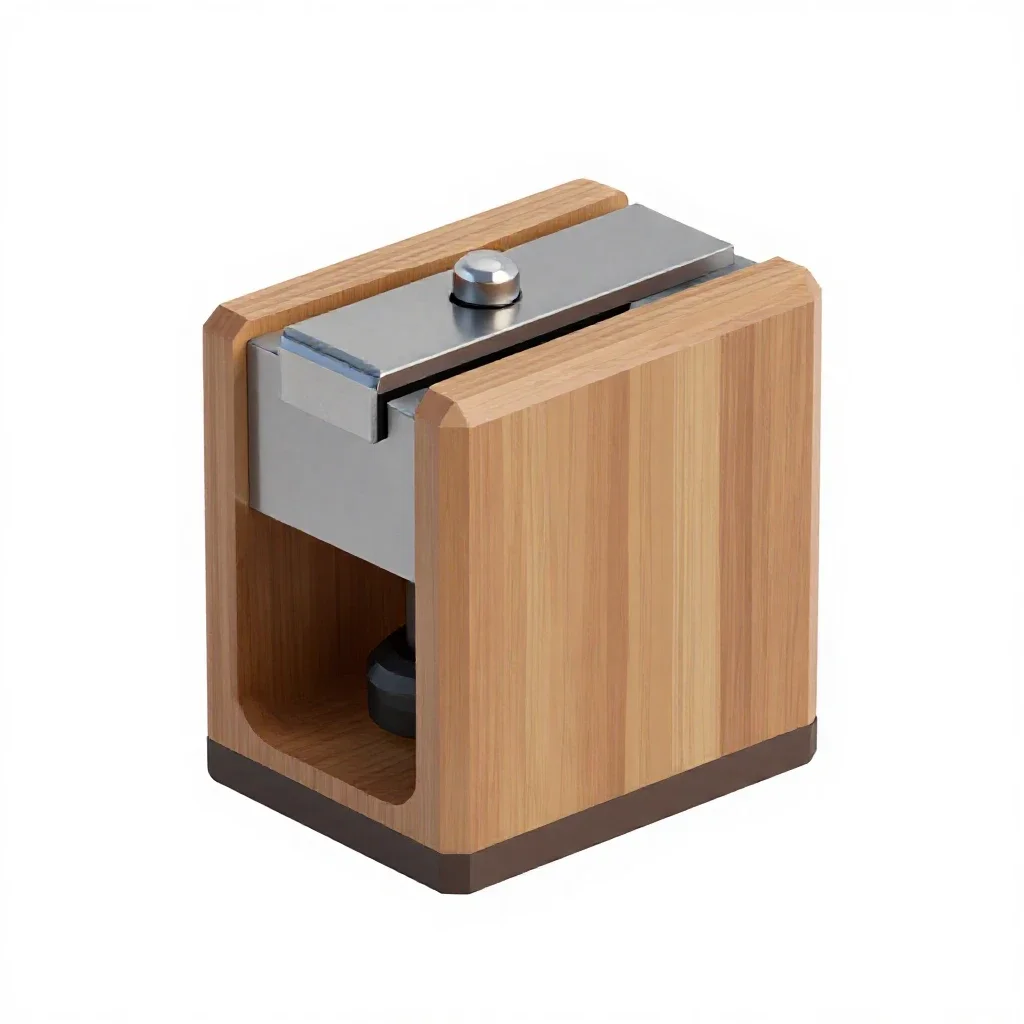 Rotary pencil sharpener isolated on a white background