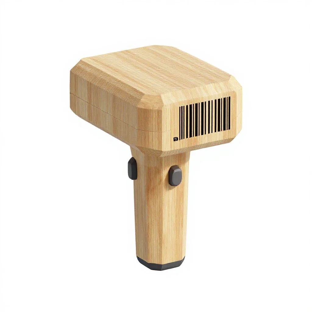 Barcode scanner isolated on a white background