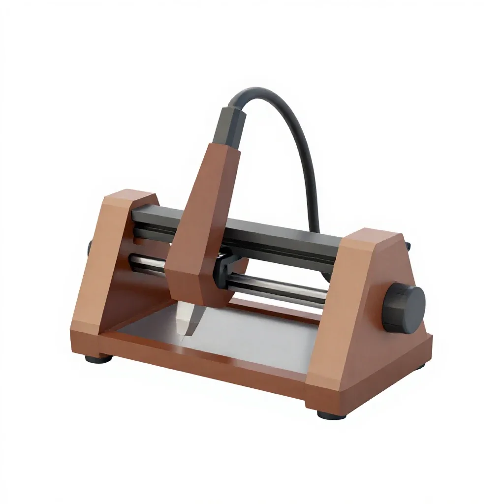 Laser engraver isolated on a white background
