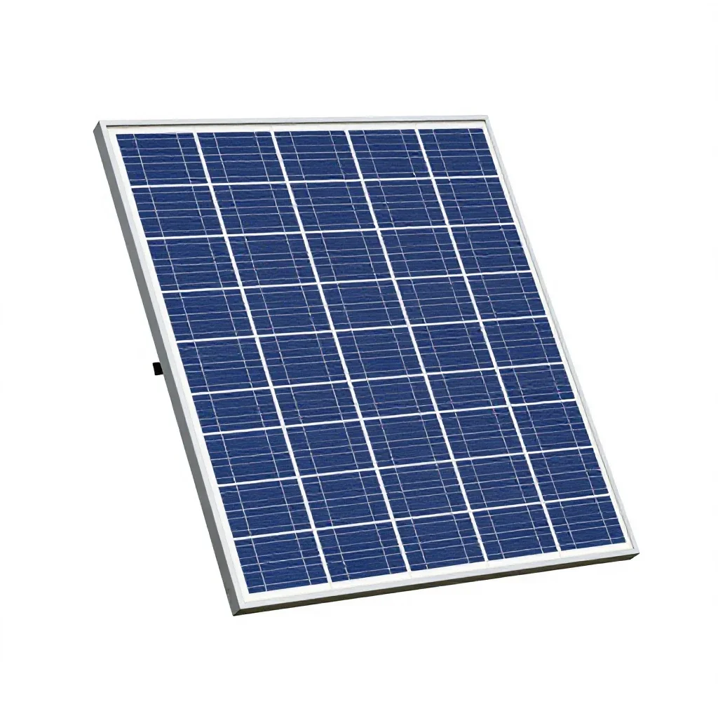 Solar charging panel isolated on a white background