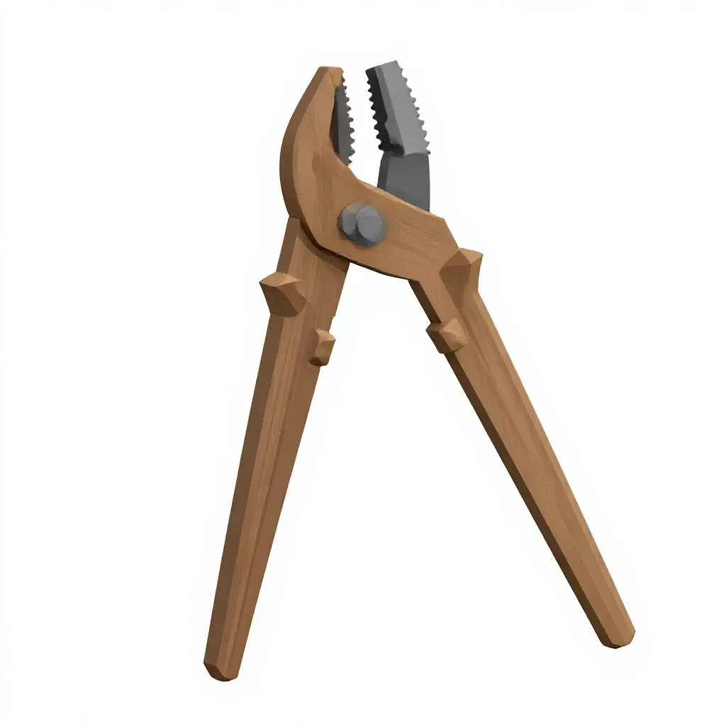 Bolt cutter isolated on a white background