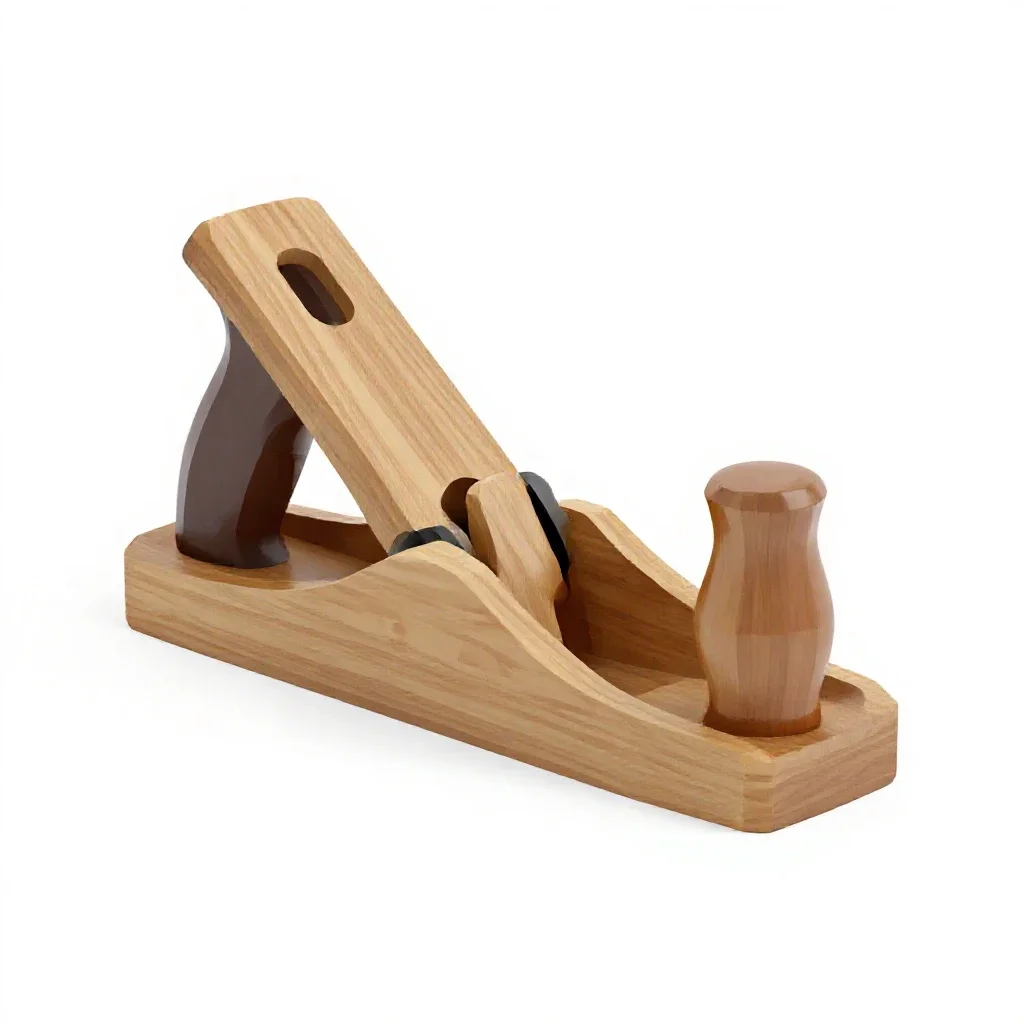Hand plane isolated on a white background