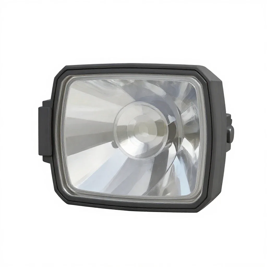 Headlamp isolated on a white background