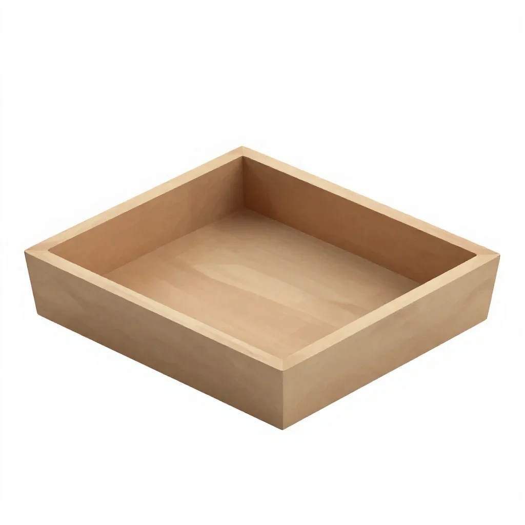 Magnetic parts tray isolated on a white background