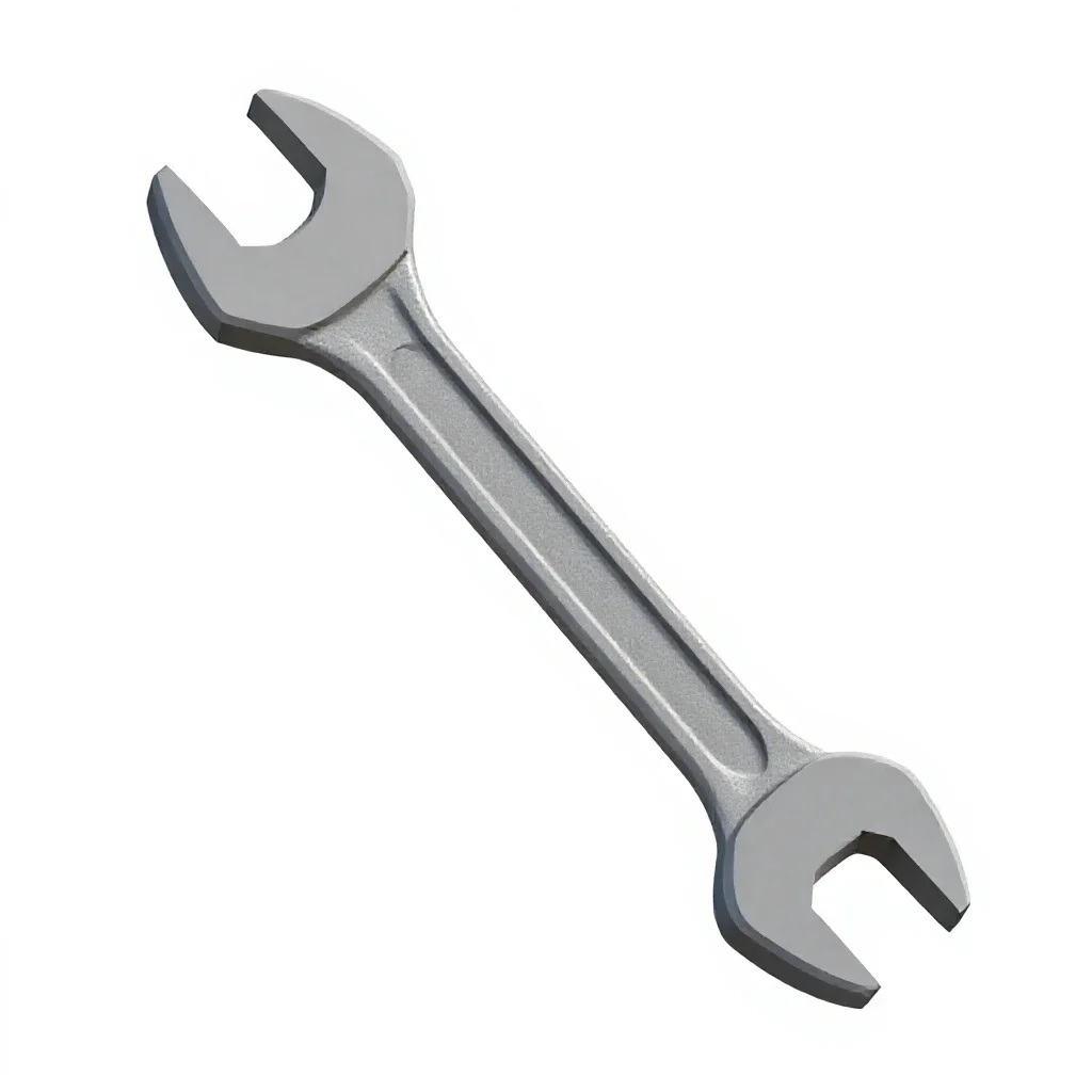 Torque wrench isolated on a white background