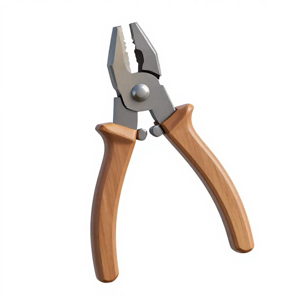 Wire stripper isolated on a white background