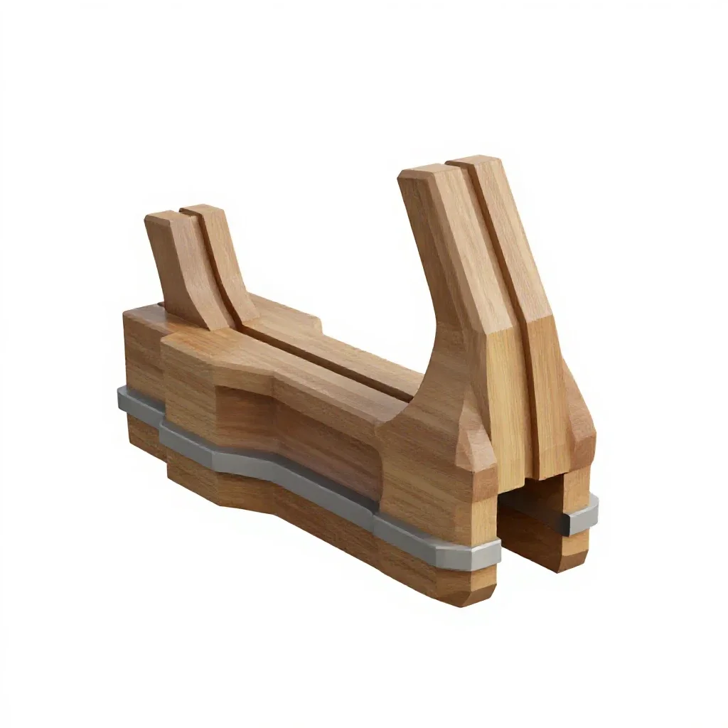 Workbench clamp isolated on a white background