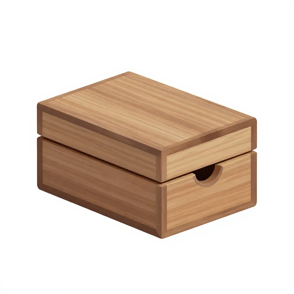 Jack-in-the-box isolated on a white background