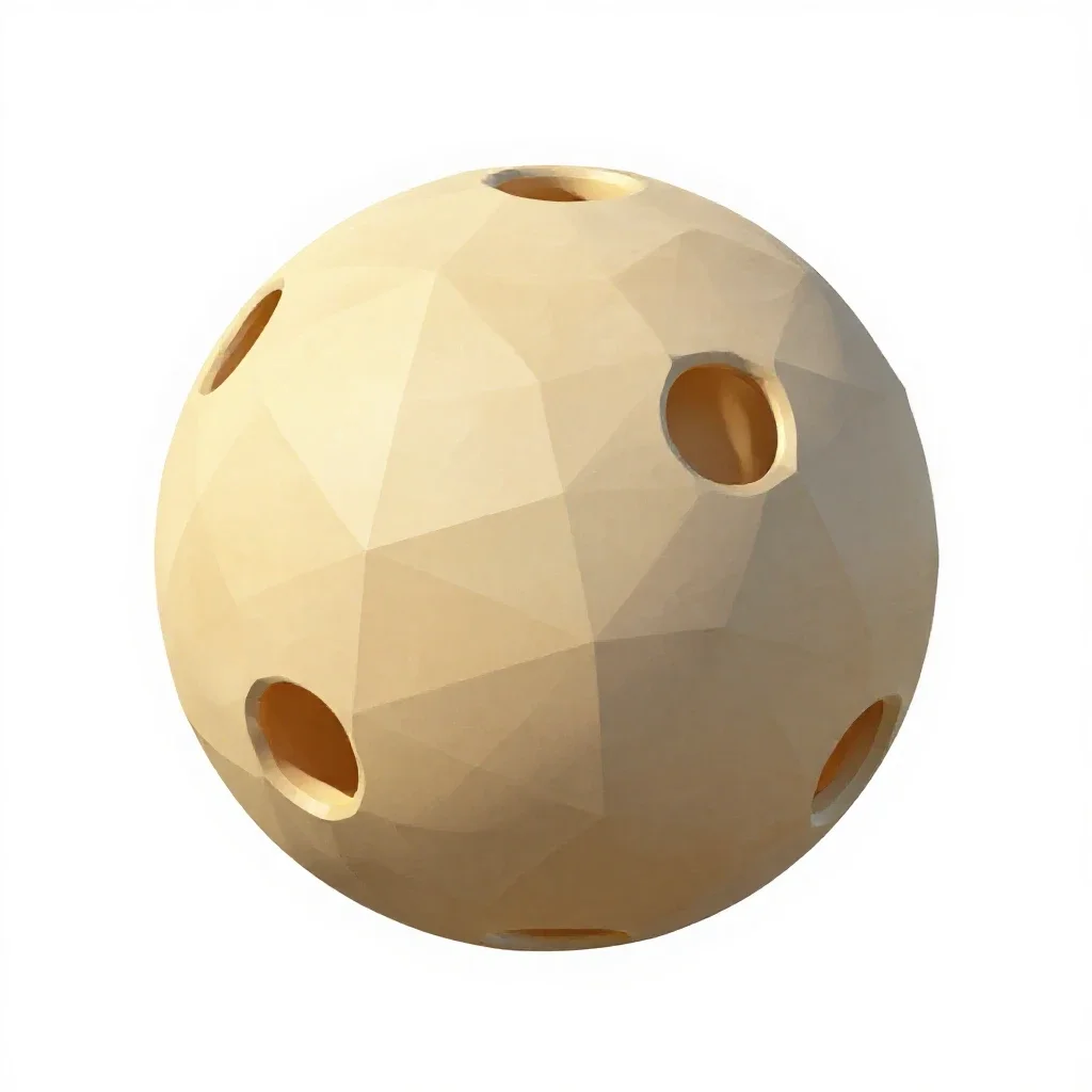 Paddle ball isolated on a white background
